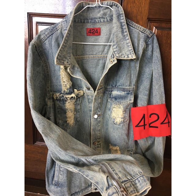OFF-WHITE - 送料無料【 424 風】デニムジャケットの通販 by Mode's