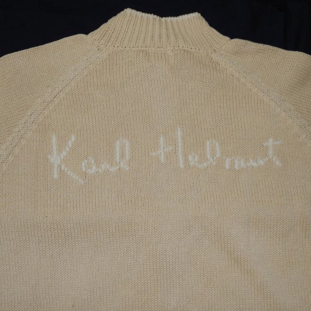 Karl Helmut(カールヘルム)の値下げ💴⤵「カールヘルム Karl Helmut 」ニット　メンズ 　 メンズのトップス(ニット/セーター)の商品写真