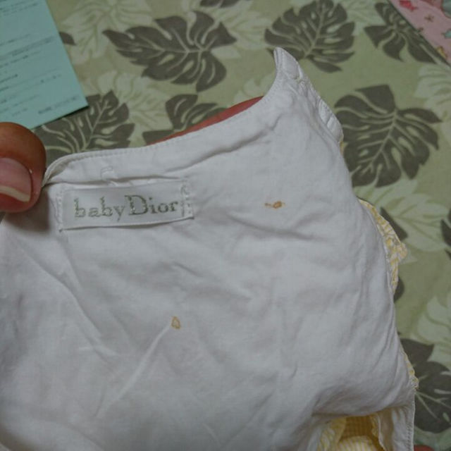 baby Dior(ベビーディオール)のbaby Dior カバーオール 80 キッズ/ベビー/マタニティのベビー服(~85cm)(カバーオール)の商品写真