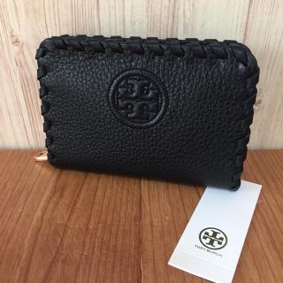 トリーバーチ(Tory Burch)の新品 トリーバーチ マリオン ロゴ マルチケース ブラック コインケース(コインケース)