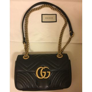 グッチ(Gucci)のGGマーモント キルティング ミニバッグ ショルダー(ショルダーバッグ)