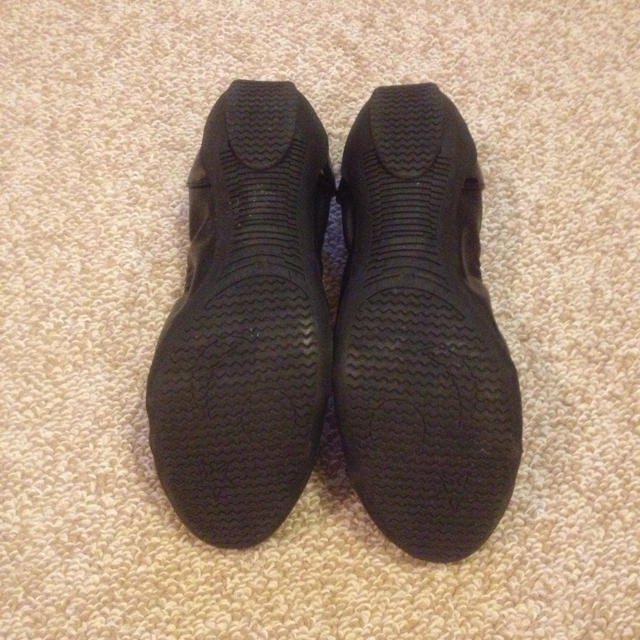 フラットシューズ 黒 レディースの靴/シューズ(ローファー/革靴)の商品写真