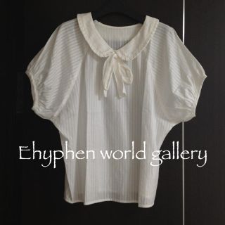 イーハイフンワールドギャラリー(E hyphen world gallery)の新品♡イーハイ ドルマン シャツ(シャツ/ブラウス(半袖/袖なし))