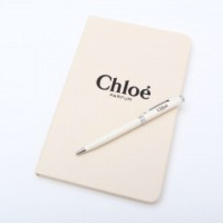 クロエ(Chloe)のotonamuse クロエレザー調ノート、ボールペン(ノート/メモ帳/ふせん)