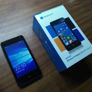 geanee Windows Phone WPJ40-10-BK 価格改定(スマートフォン本体)