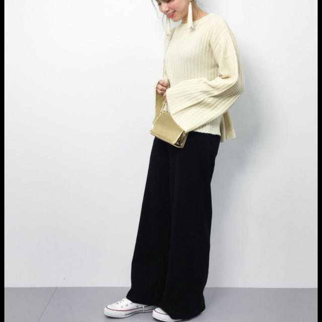 URBAN RESEARCH(アーバンリサーチ)のURBAN RESEARCH リブニットパンツ ungrid,アローズ レディースのパンツ(その他)の商品写真