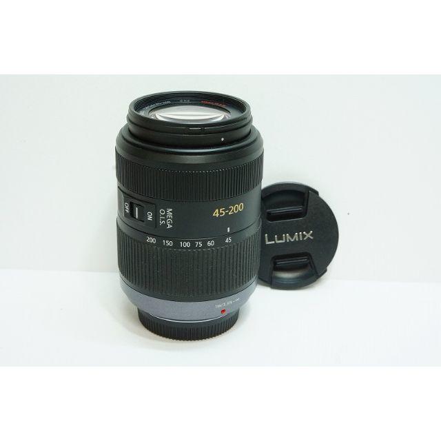 Panasonic(パナソニック)の望遠 LUMIX G VARIO 45-200mm F4-5.6 スマホ/家電/カメラのカメラ(レンズ(ズーム))の商品写真