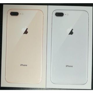 アップル(Apple)のSIMフリー iphone8 plus 64GB 2台 新品(スマートフォン本体)