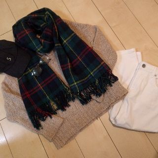 ビームス(BEAMS)の♡ BEAMS チェック ストール マフラー moussy SLY ♡(マフラー/ショール)