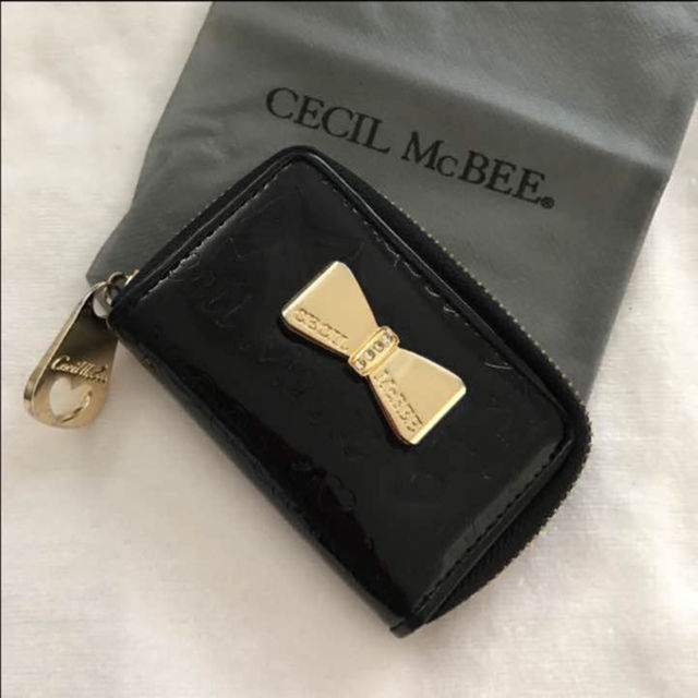 CECIL McBEE(セシルマクビー)の#261 CECIL McBEEキーケース黒 レディースのファッション小物(キーケース)の商品写真