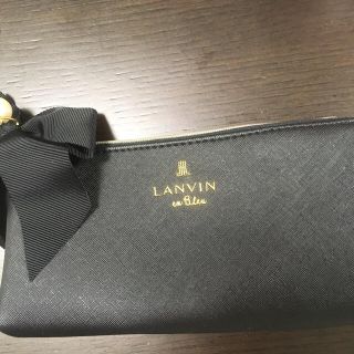 ランバン(LANVIN)のえっちゃん様ご専用 LANVINポーチ❤️ 新品未使用品 自宅保管品(ポーチ)