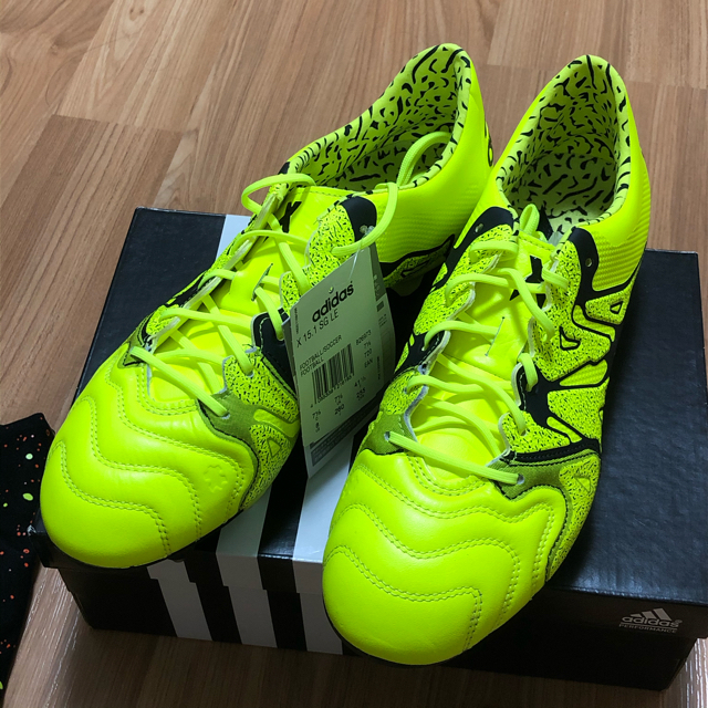 adidas(アディダス)のAdidas X15.1SGLE【26cm】新品未使用アディダスサッカーシューズ スポーツ/アウトドアのサッカー/フットサル(シューズ)の商品写真