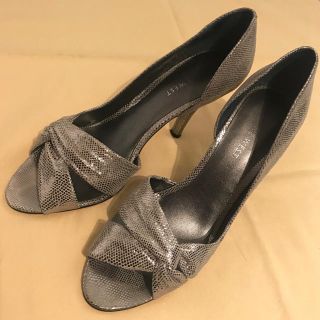 ナインウエスト(NINE WEST)の【TOMさま専用】ナインウエスト サンダル パンプス シルバー 24.5(サンダル)