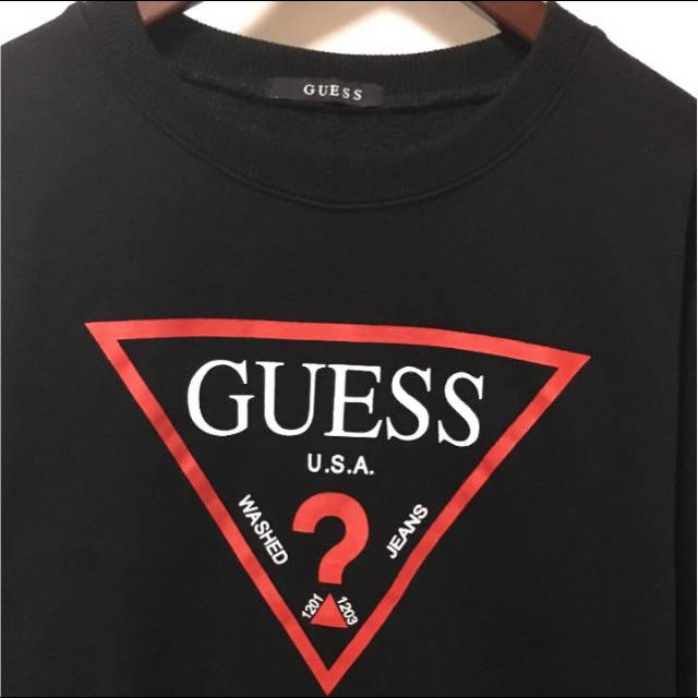 ゲス Guess ロゴスウェット トレーナー メンズM /eaa377604