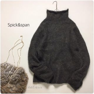 スピックアンドスパン(Spick & Span)のスピック&スパン . モヘヤ ふんわり タートルネック プルオーバー ニット(ニット/セーター)