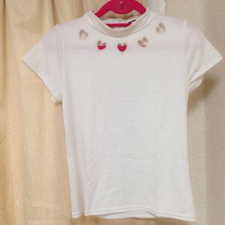 イング(INGNI)のハート穴空きトップス♡(Tシャツ(半袖/袖なし))