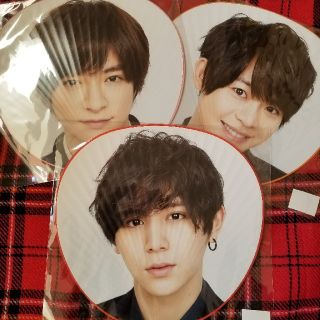 ヘイセイジャンプ(Hey! Say! JUMP)の[メロンパンナさま専用]　Hey!Say!JUMP　うちわ　3枚(男性タレント)