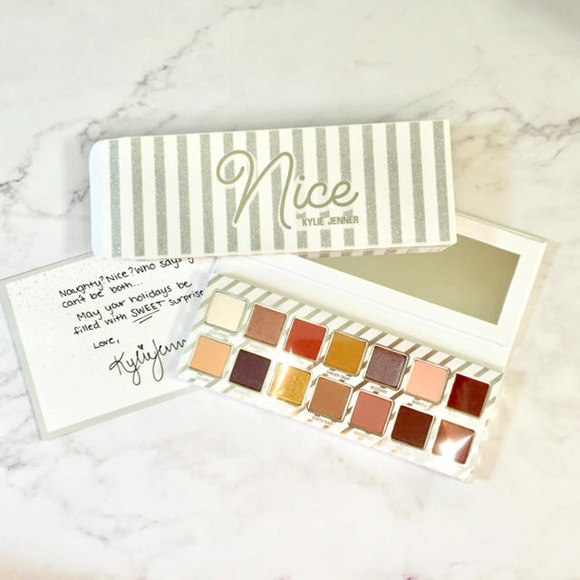 Kylie Cosmetics(カイリーコスメティックス)の新品Kylie Cosmetics Nice eyeshadow palette コスメ/美容のベースメイク/化粧品(アイシャドウ)の商品写真