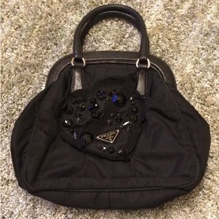 プラダ(PRADA)の可愛いです！プラダビジューバッグ(ハンドバッグ)