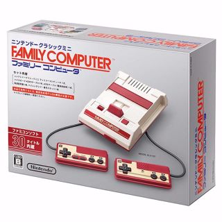 ニンテンドウ(任天堂)のファミコン ミニ(家庭用ゲーム機本体)