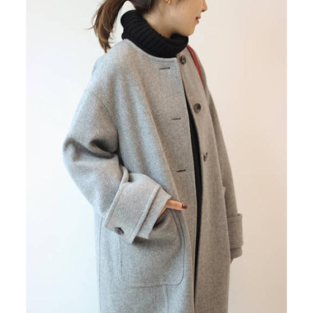 Spick & Span(スピックアンドスパン)のSpick & Span 今期♡完売カラーレスコート グレー レディースのジャケット/アウター(その他)の商品写真