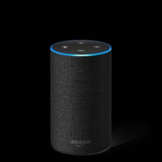 【ほぼ新品】Amazon Echo(Newモデル) チャコール(ファブリック)(スピーカー)