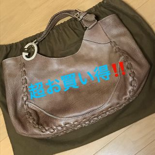 グッチ(Gucci)のGUCCI レザーバック(ハンドバッグ)