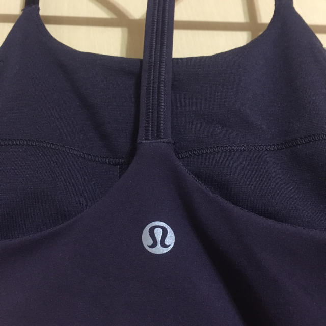 lululemon(ルルレモン)のルルレモン purple tank top 4 スポーツ/アウトドアのトレーニング/エクササイズ(ヨガ)の商品写真