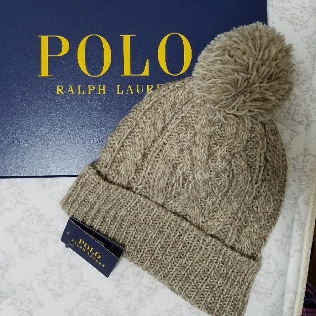 POLO RALPH LAUREN(ポロラルフローレン)のニット帽 レディースの帽子(ニット帽/ビーニー)の商品写真
