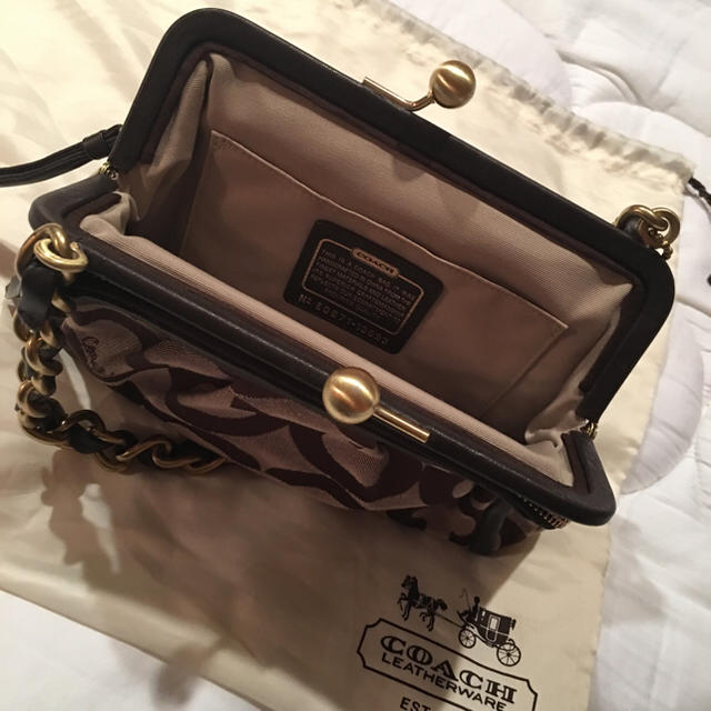 COACH(コーチ)のちびっこさん❤︎専用❤︎Coachがま口 レディースのバッグ(ショルダーバッグ)の商品写真