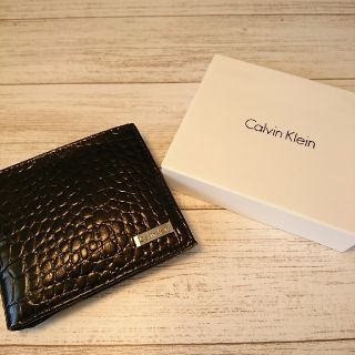 カルバンクライン(Calvin Klein)のCalvin Klein 折り財布 ブラック(折り財布)