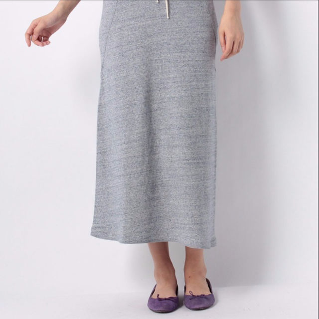 PLST(プラステ)のPLST プラステAラインスウェットマキシスカート☆ レディースのスカート(ロングスカート)の商品写真
