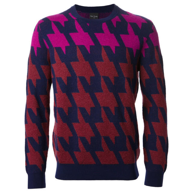 Paul Smith - Paul Smith 千鳥格子柄ニットセーターの通販 by shop