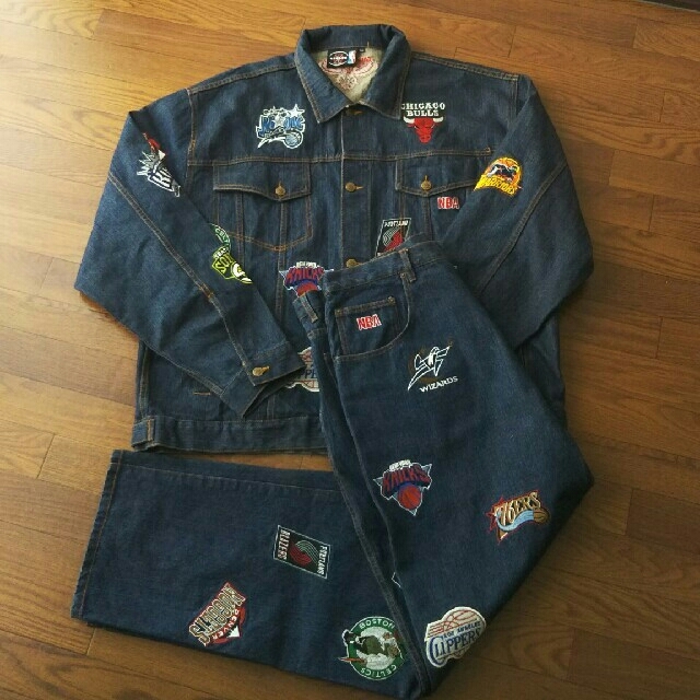 まる様専用です。UNK NBA 刺繍デニムセットアップ! まる様専用です。UNK NBA 刺繍デニムセットアップ!
