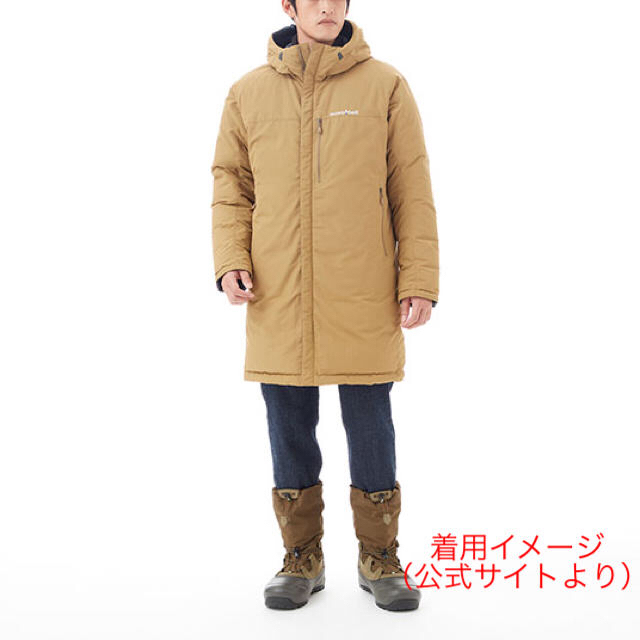 mont bell(モンベル)の未使用★定価18,800円 高機能ロングダウン（mont-bellメンズ） メンズのジャケット/アウター(ダウンジャケット)の商品写真