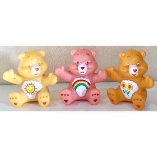 ケアベア(CareBears)のケアベア☆新品☆フィギュア☆3体セット☆置き物(その他)