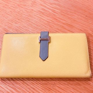 エルメス(Hermes)のなーなー様専用正規品 バイカラーベアン  エルメス(財布)