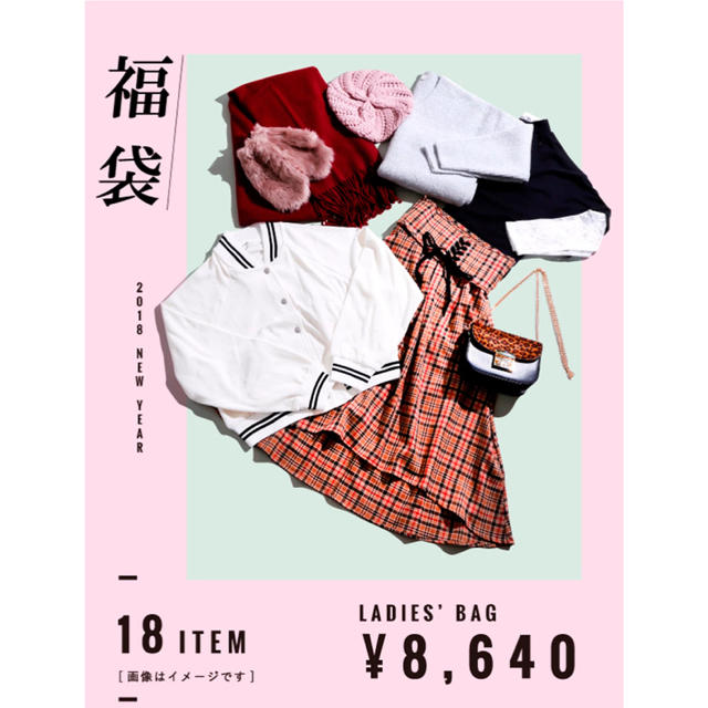 WEGO(ウィゴー)のWEGO 福袋 2018 レディースのレディース その他(その他)の商品写真