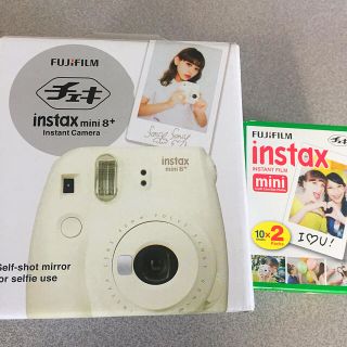 フジフイルム(富士フイルム)のひぃこ様専用 チェキ instax mini 8+ 新品未使用(フィルムカメラ)