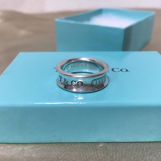 Tiffany & Co.(ティファニー)の美品❤️ティファニー リンク 1837  レディースのアクセサリー(リング(指輪))の商品写真