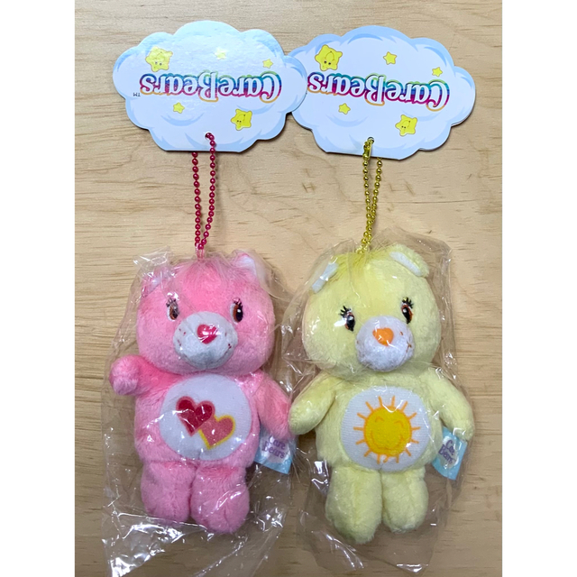 CareBears(ケアベア)のケアベア☆新品☆パペット☆マスコット☆2点セット☆ボールチェーン☆キーチェーン エンタメ/ホビーのおもちゃ/ぬいぐるみ(キャラクターグッズ)の商品写真