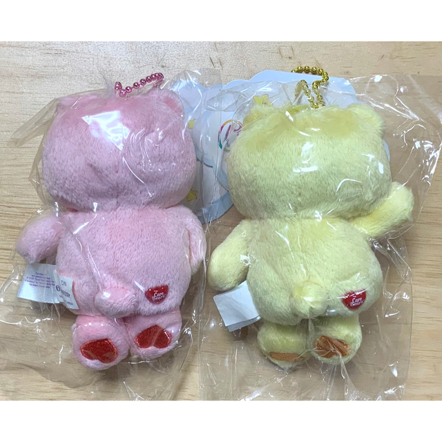 CareBears(ケアベア)のケアベア☆新品☆パペット☆マスコット☆ボールチェーン☆キーチェーン☆2点セット エンタメ/ホビーのおもちゃ/ぬいぐるみ(キャラクターグッズ)の商品写真