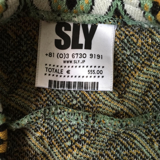 SLY(スライ)のスライのニットタイトスカート レディースのスカート(ミニスカート)の商品写真