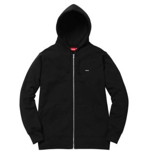 シュプリーム(Supreme)の【L】Small Box Zip Up Sweatshirts Black(パーカー)