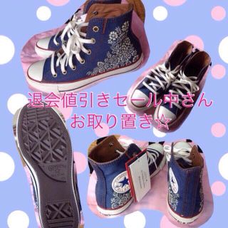 コンバース(CONVERSE)のコンバース 花柄 スニーカー(スニーカー)