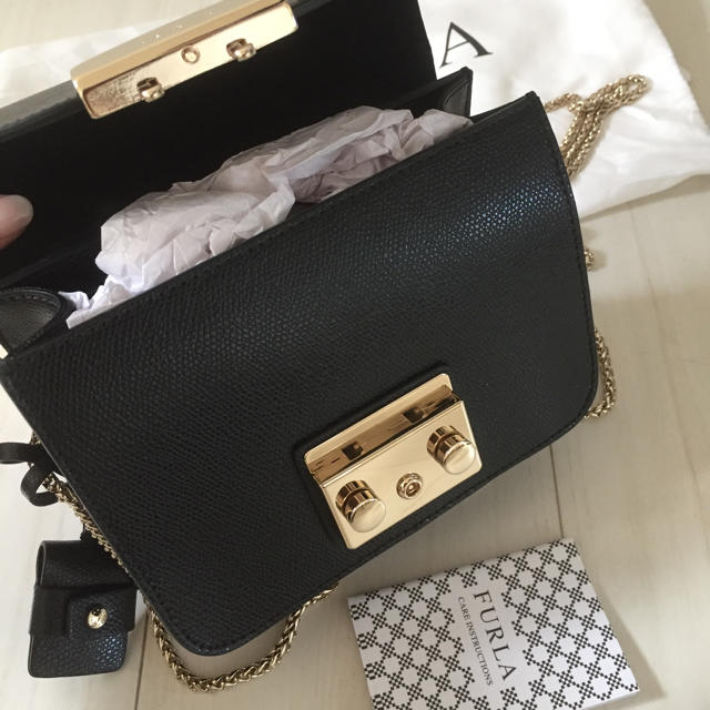 ♥︎FURLA フルラ 新品未使用 メトロポリス 国内正規品 ブラック ♥︎FURLA フルラ 新品未使用 メトロポリス 国内正規品 ブラック