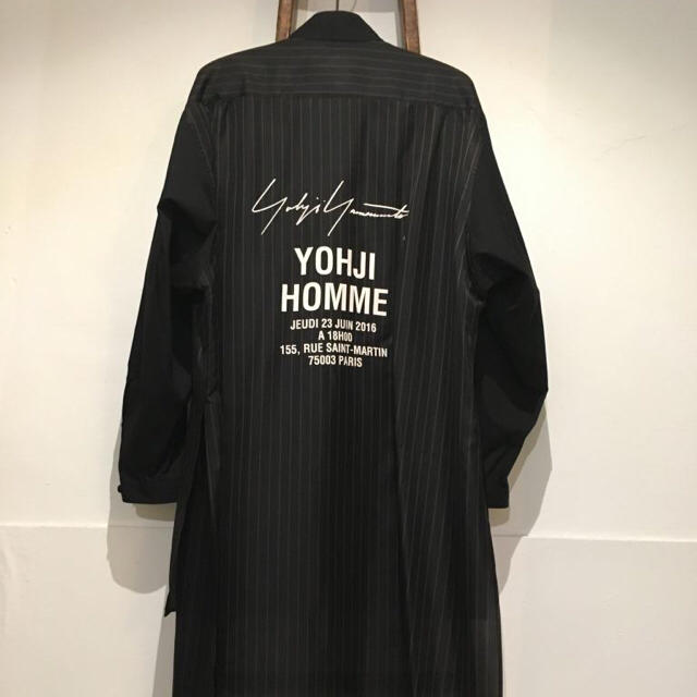 yohjiyamamoto18ss ロングシャツ
