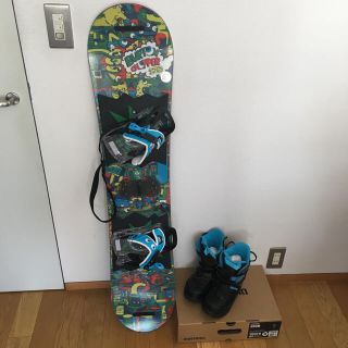 バートン(BURTON)のBURTON キッズスノーボード&バインディング&ブーツ(ボード)