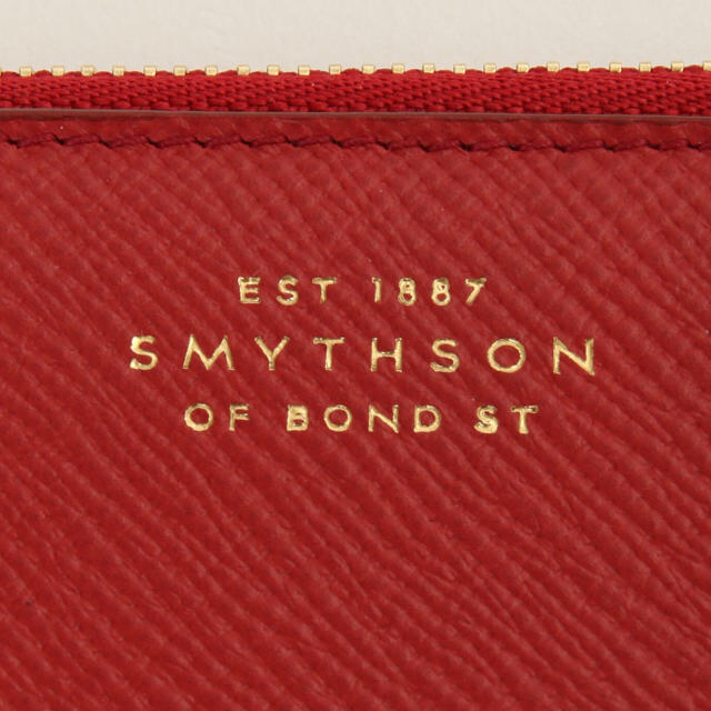 新品☆ スマイソン コインケース 小銭入れ Smythson 赤 レッド
