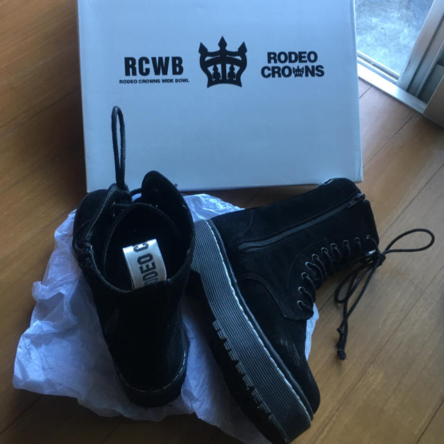 RODEO CROWNS(ロデオクラウンズ)のRODEO CROWNS　ブーツ　ヒョウトキ様専用 レディースの靴/シューズ(ブーツ)の商品写真